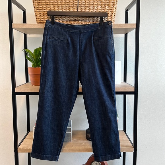 J. Jill Denim - NWT J. Jill Mid-Rise Pixie Slim Leg Crop Jean, 8